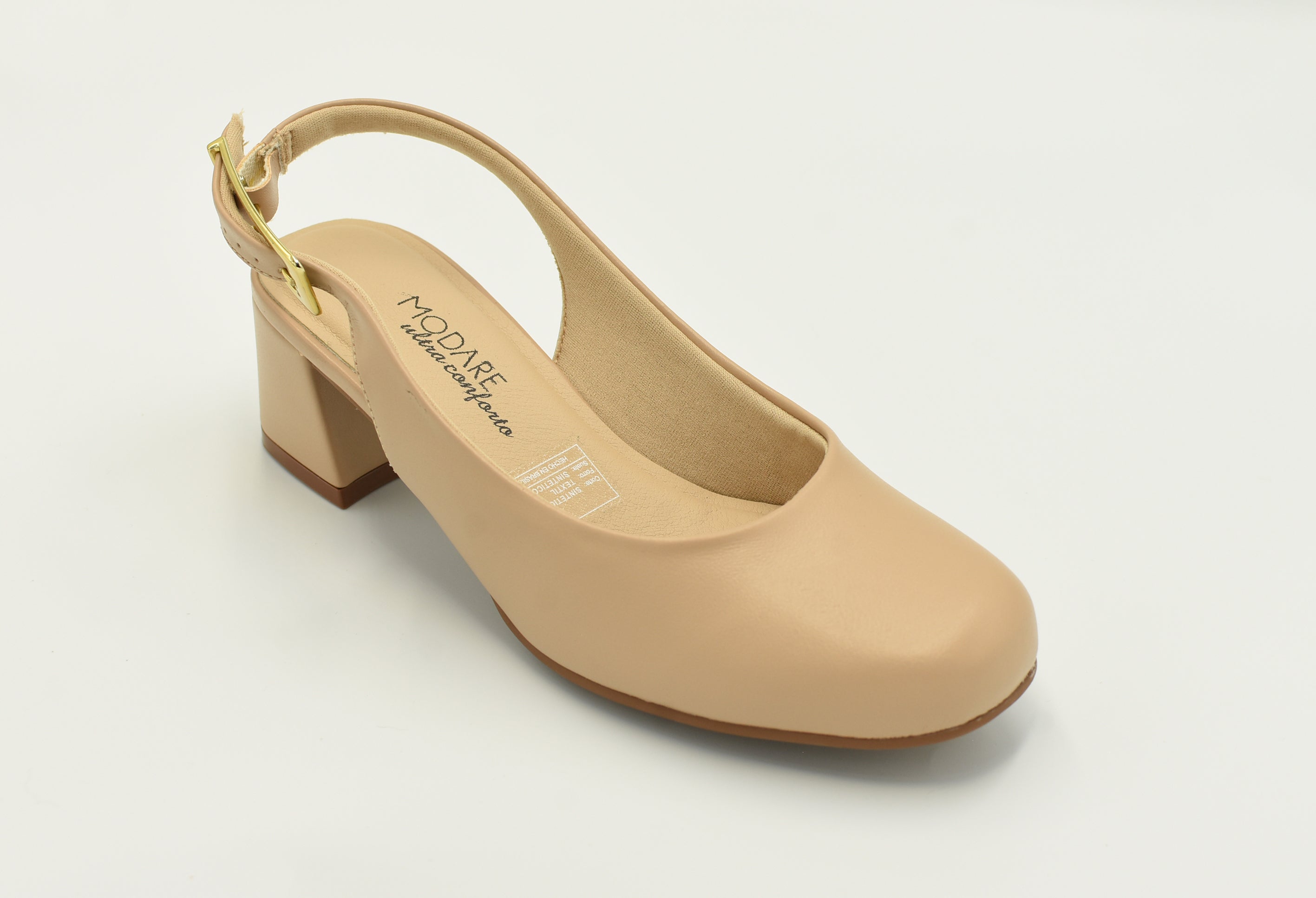 Mapimi Zapato Cerrado Medio Porcelana