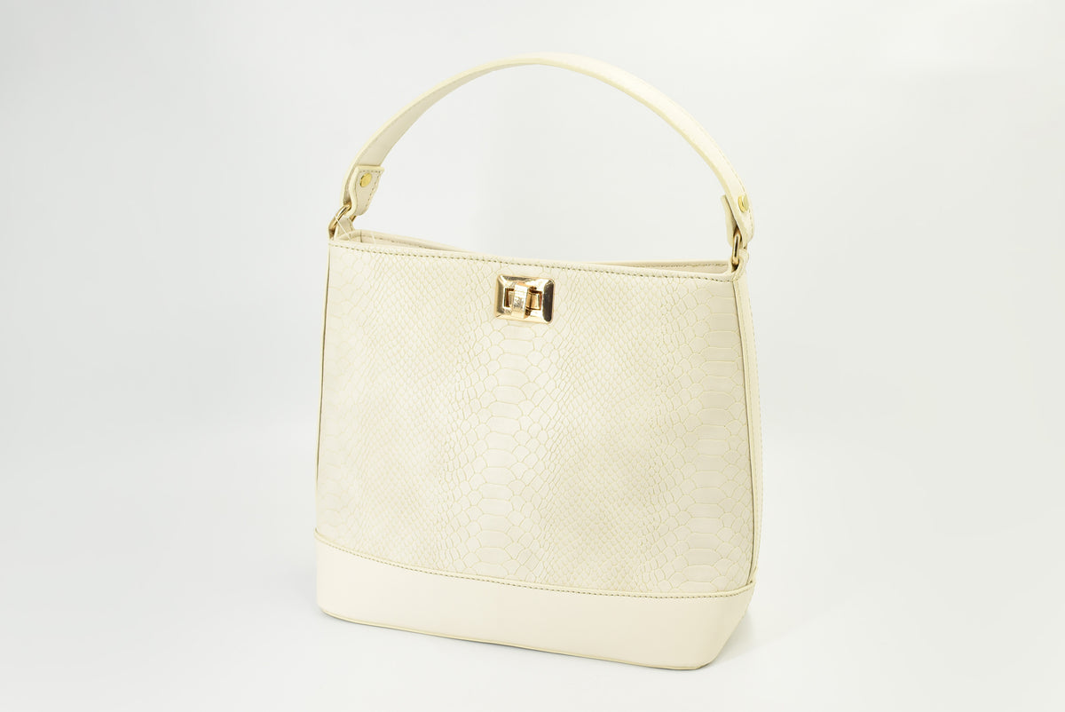 Suva Bolsas Vibora Crema
