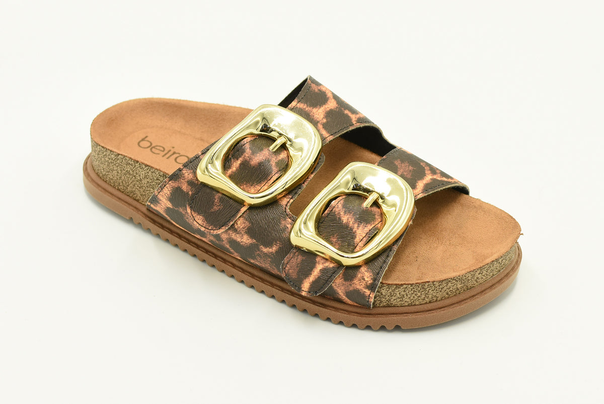 Managua Sandalias Leopardo