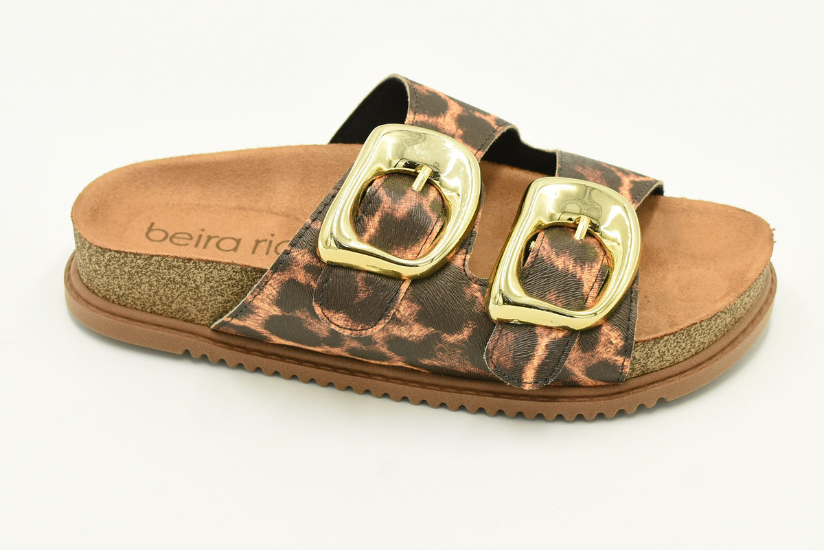 Managua Sandalias Leopardo