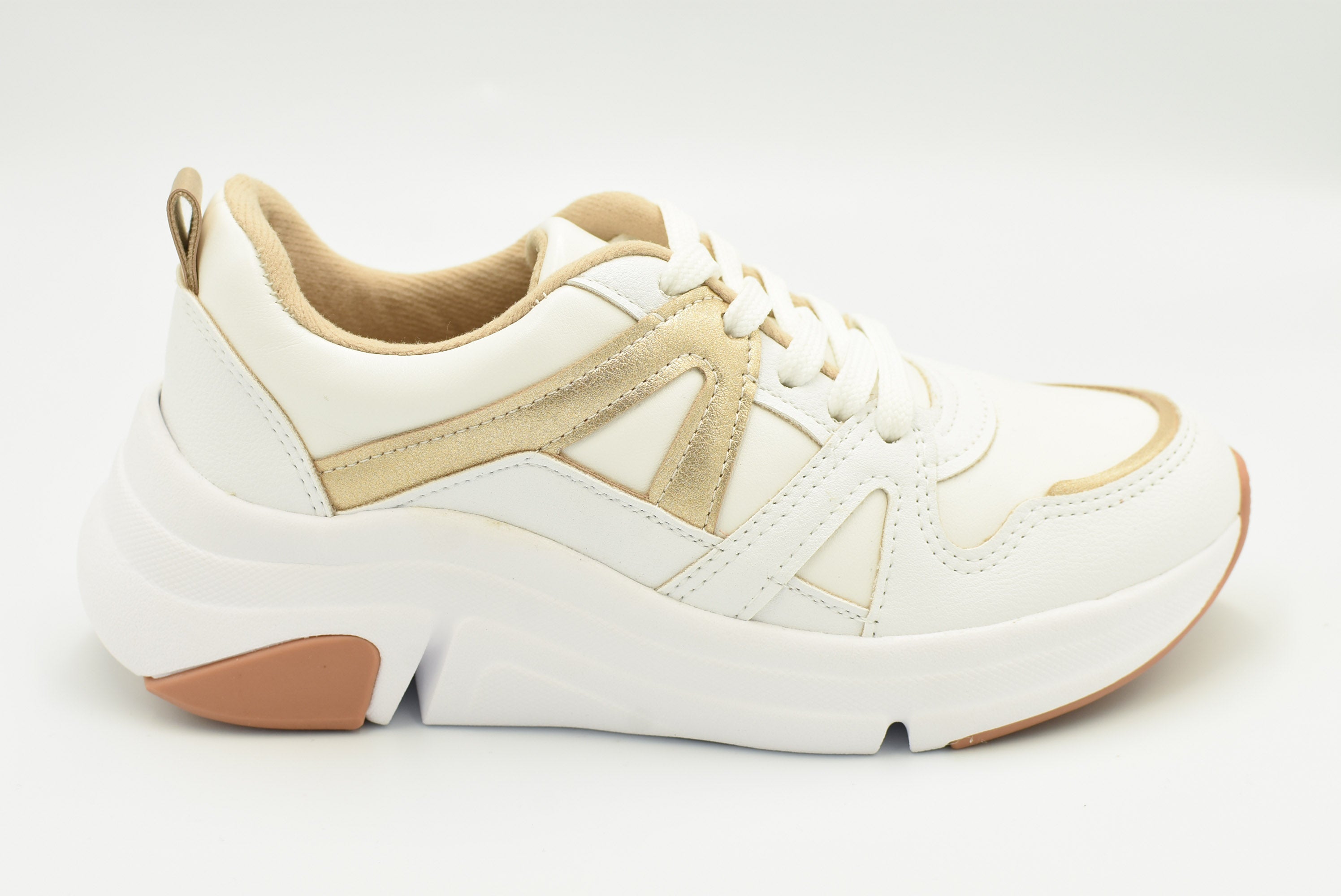 Cardiff Tenis Blanco/Oro