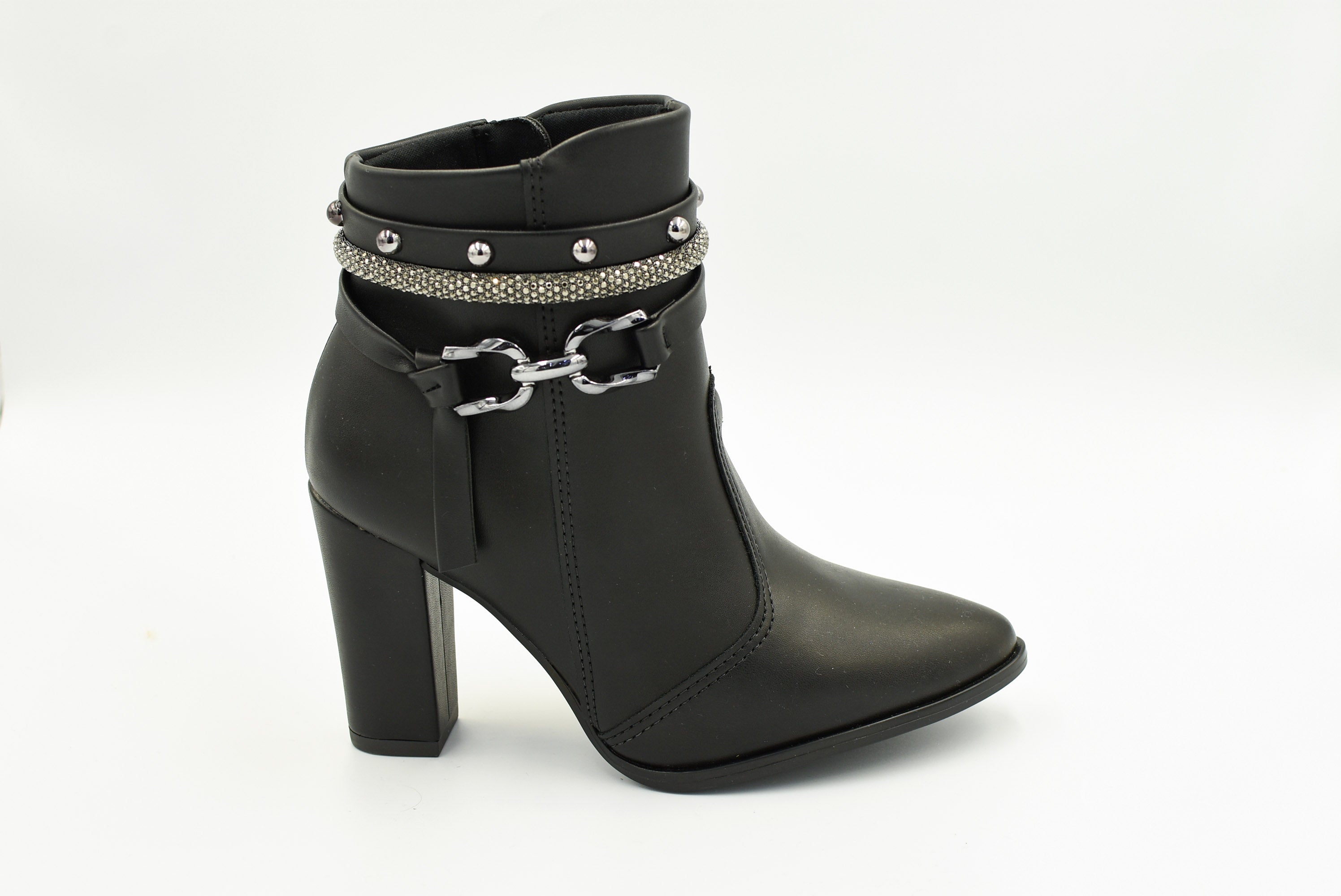 Fano Botin Alto  Negro